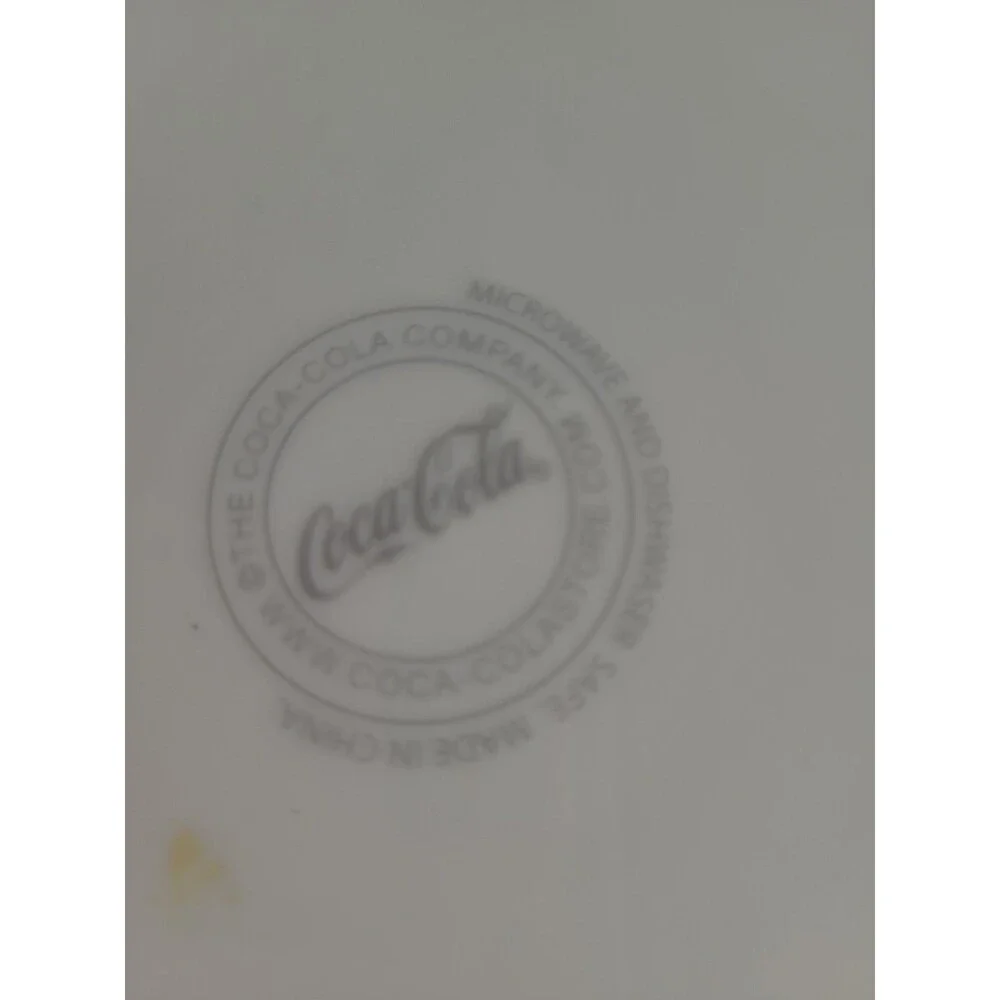 Coke-Cola Set of 6 Plates 10.5